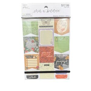 The Paper Studio Stick-A-Bilities Botanical Sticker Book 1006 pc 30 Sheets